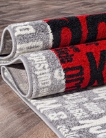 Ковер Merinos Rio C-081 gray-red