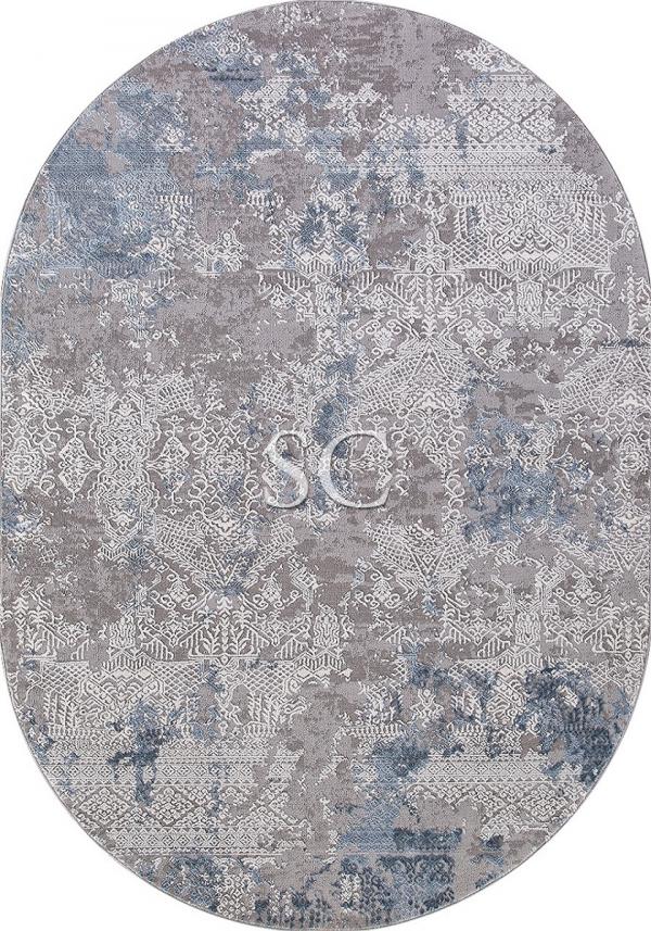 Ковер Armina 03851 blue/blue овал - картинка 1