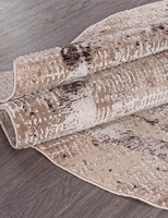 Ковер Armina 04042 dark brown овал
