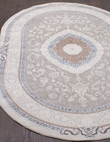 Ковер Armina 03874A blue/blue овал
