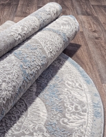 Ковер Armina 03880A blue/blue овал - картинка 2